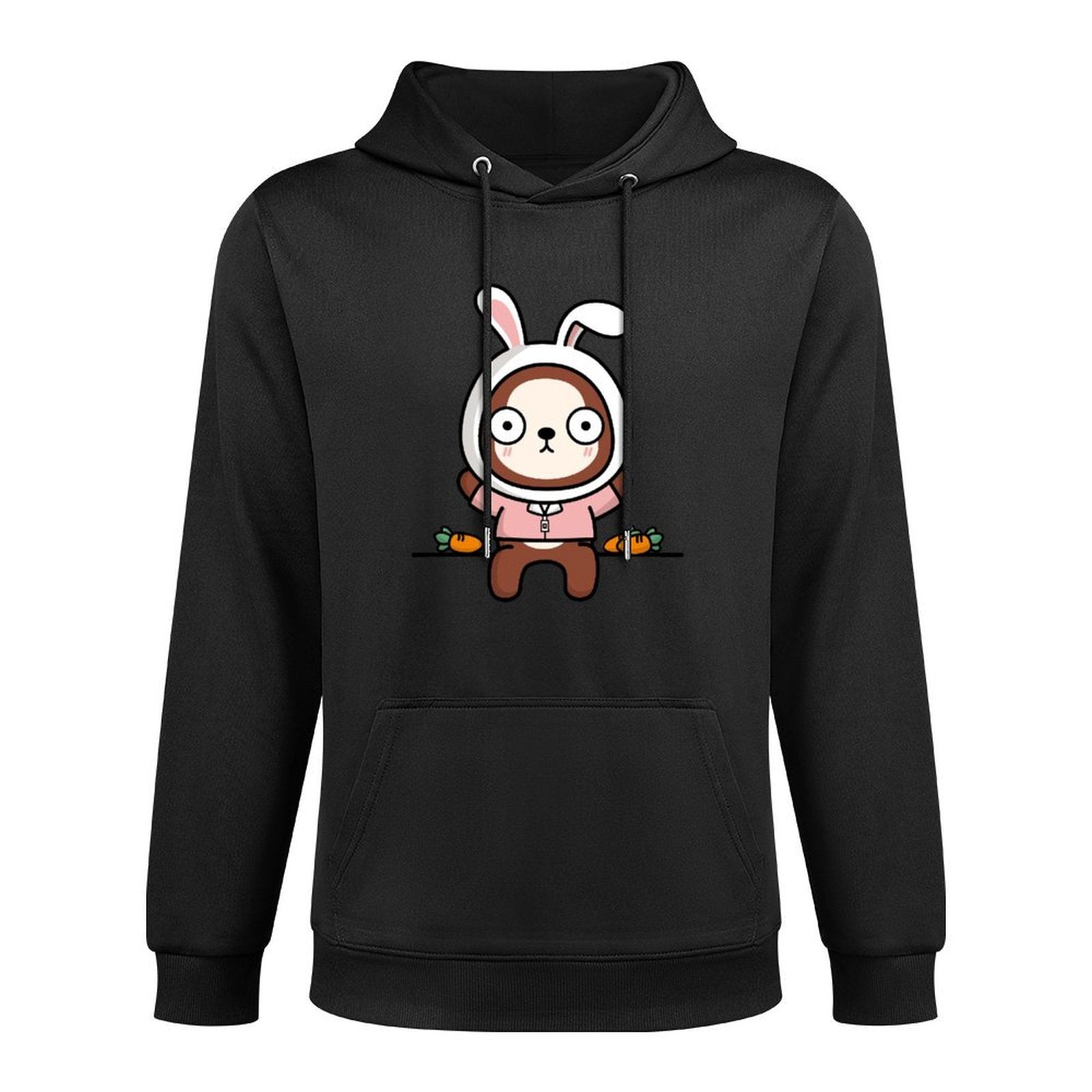 TimelessStyle Cotton Front Graphic Hoodies